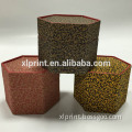 Round paper box with handkamaking paper drum shape gift box